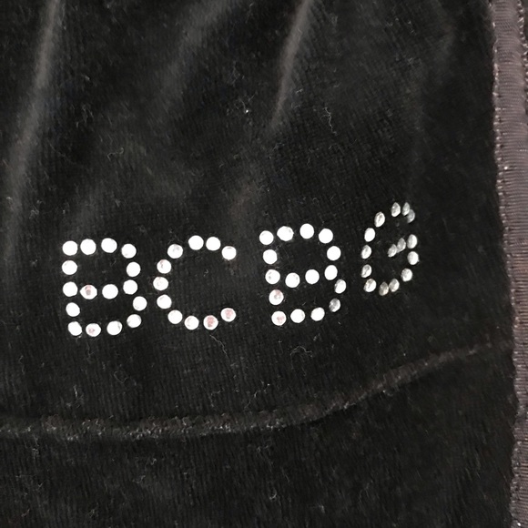 BCBG Black fleece sweatpants - Picture 2 of 3